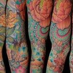 Tattoos - Insect & Paisley Sleeve - 129157